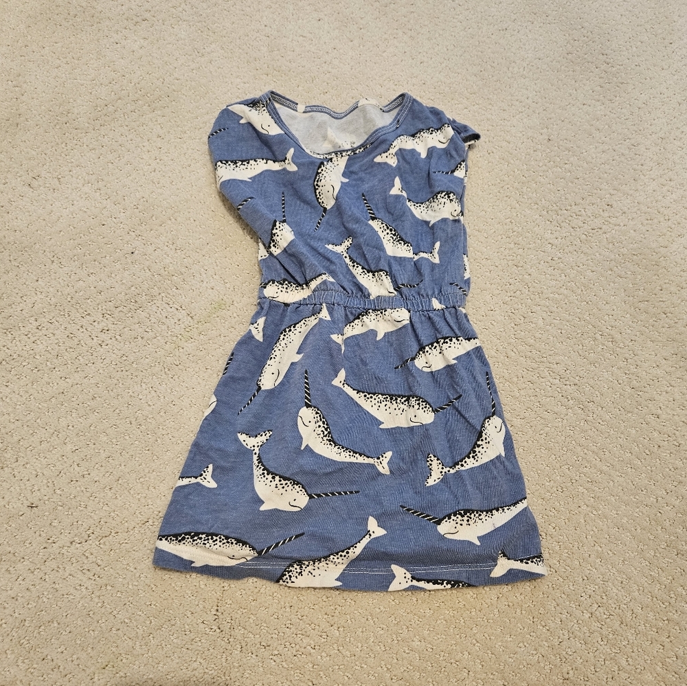Winter Water Factory 3T Narwhal Dress